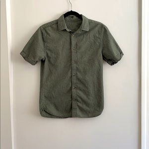 Vintage Green button up